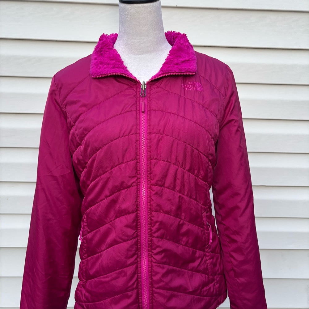 The North Face Women's Fuchsia Puffer Jacket
